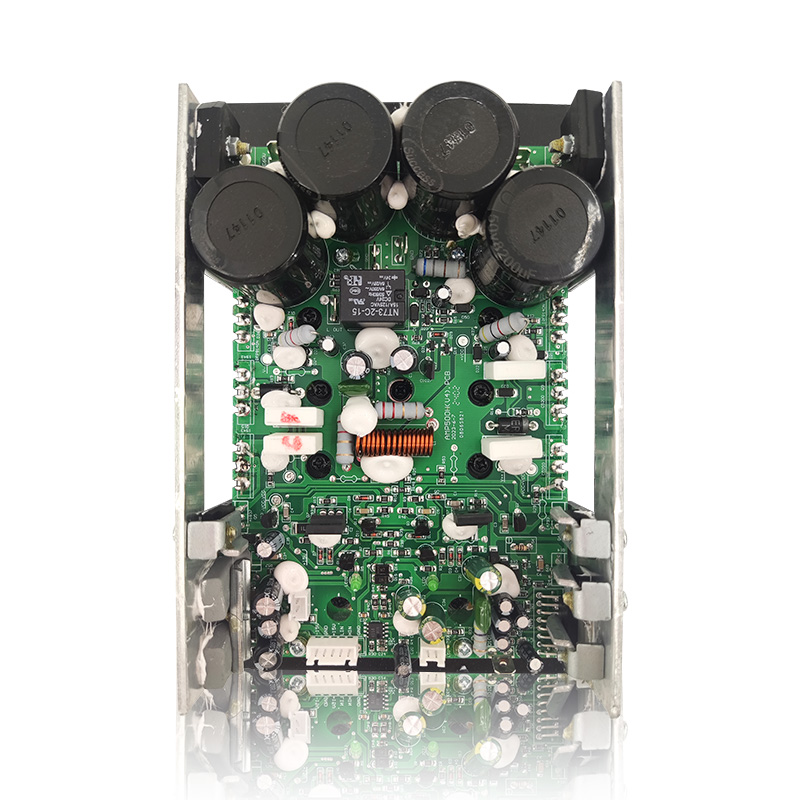 AMP500H+7294: Output Poweful LP 400W+HP 100W dengan Modul Penguat Kuasa Radiator Aluminium Kelas H berbentuk U