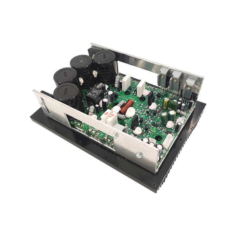 AMP500H+7294: Output Poweful LP 400W+HP 100W dengan Modul Penguat Kuasa Radiator Aluminium Kelas H berbentuk U